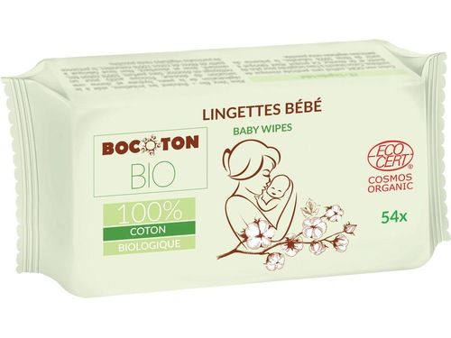 Bocoton Baby Lingettes Bio Btl 54 pièces