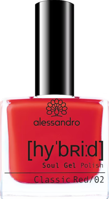 alessandro Hybrid Soul Gel Polish Classic Red
