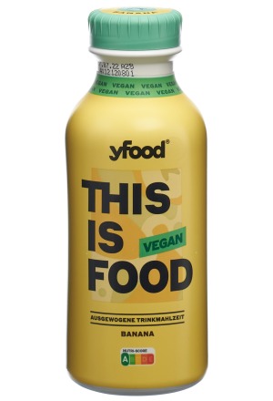 YFOOD Repas à boire végétalien Banana Fl 500ml