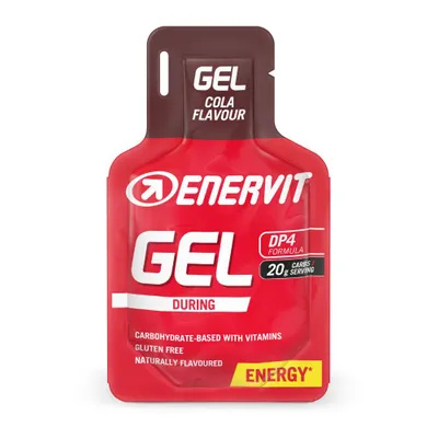 ENERVIT Sportgel Tris framboise avec caféine 24 x 25ml
