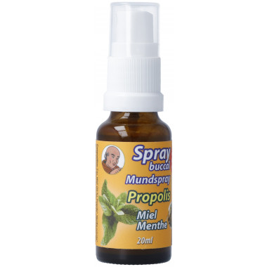 Bioligo Spray buccal Père Michel Propolis/Menthe-Oligoéléments-Huiles essentielles 20ml