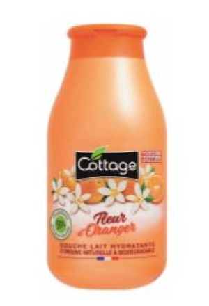 COTTAGE Lait de douche Fleur d'Oranger Fl 250ml