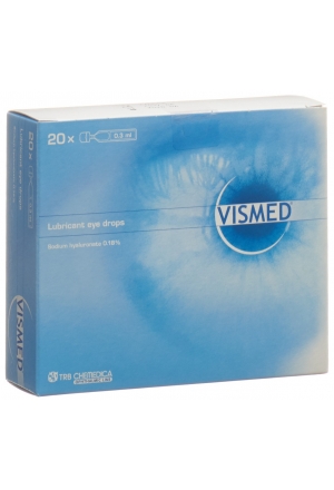 VISMED Gtt Opht 1.8 mg/ml 20 Monodos 0.3ml VISMED Gtt Opht 1.8 mg/ml 20 Monodos 0.3ml