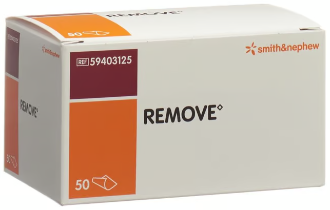 Boîte de 50 lingettes anti-adhésives Remove