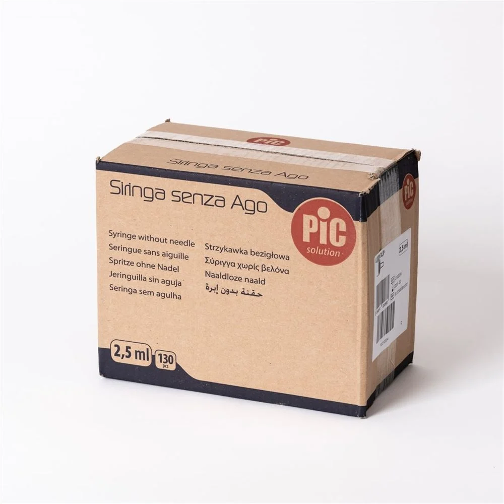 PIC SOLUTION Seringue à usage unique 2.5ml Luer zent 130 pièces