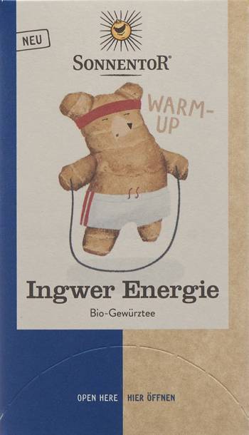 Sonnentor Thé énergétique au gingembre BIO 100g Sonnentor Thé énergétique au gingembre BIO 100g