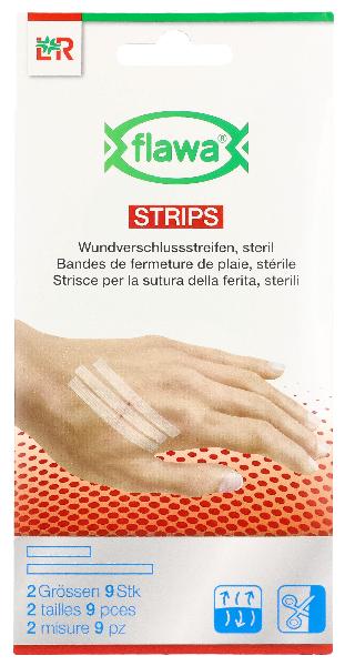 FLAWA STRIPS Bande de fermeture des plaies 2 Gr 9 FLAWA STRIPS Bande de fermeture des plaies 2 Gr 9