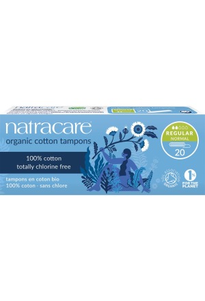 Tampons Natracare regular 20 pièces Tampons Natracare regular 20 pièces