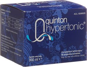 Quinton Hypertonic 21g/l ampoules buvables 30 pièces