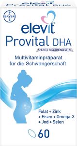 elevit® Provital DHA gélule 60 pièces elevit® Provital DHA gélule 60 pièces