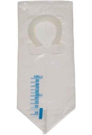 SAHAG poche à urine pédiatrique 100ml stérile 10 pièces