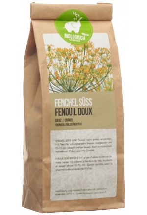 DIXA Fenouil doux PhEur BIO entier 200g DIXA Fenouil doux PhEur BIO entier 200g