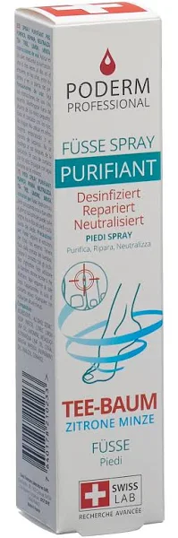 PODERM Spray Pieds Purifiant 50ml
