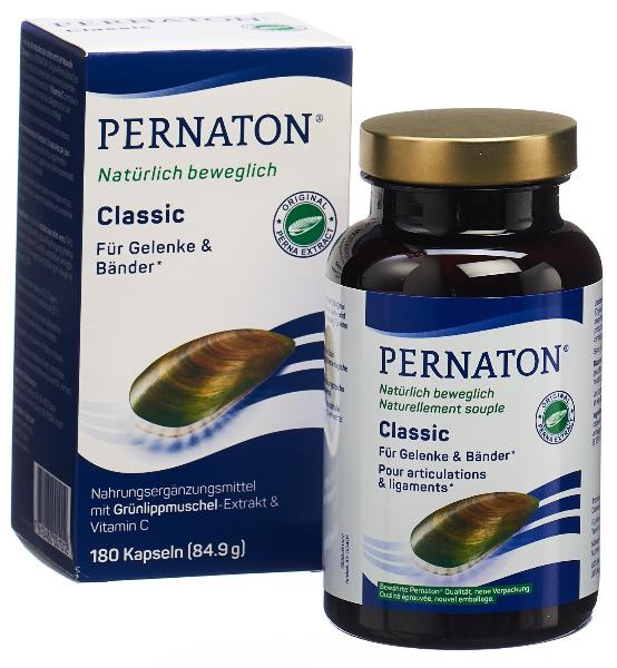 Gélules de moules aux orles verts Pernaton 350mg 180 pièces Gélules de moules aux orles verts Pernaton 350mg 180 pièces