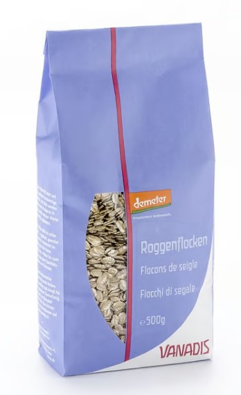 Vanadis Flocons de seigle grossiers 500g
