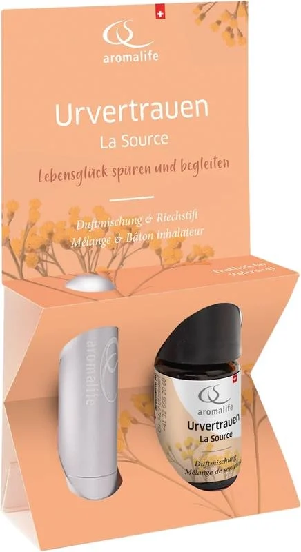 AROMALIFE Mélange de parfums Bonheur de vivre Confiance originelle avec bâton olfactif 5 ml