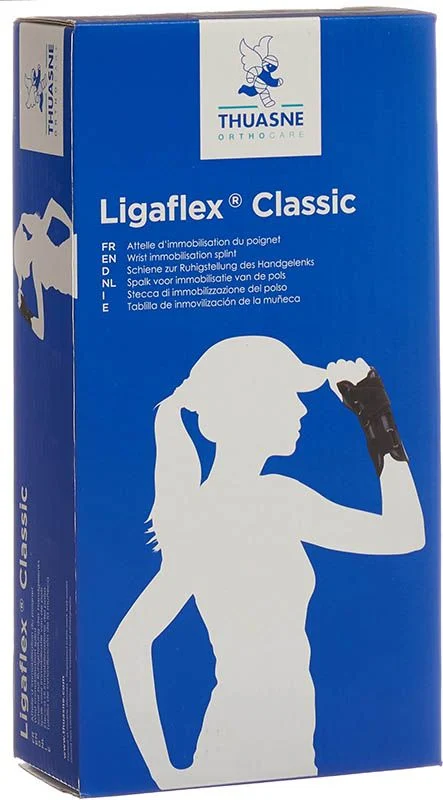 THUASNE Ligaflex bandeau de poignet Gr2 gauche noir