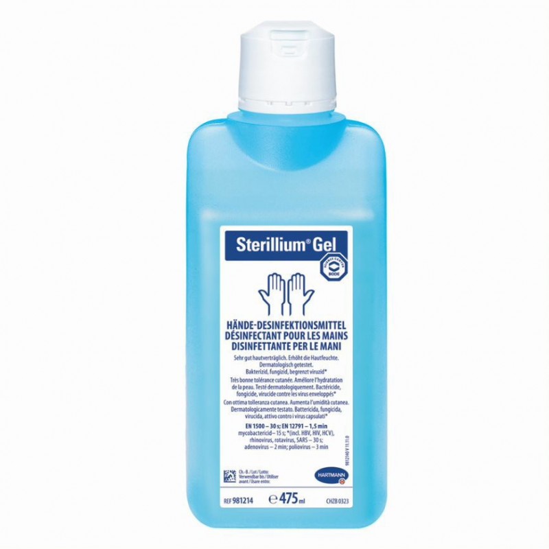 Gel désinfectant pour les mains Sterillium Fl 475ml Gel désinfectant pour les mains Sterillium Fl 475ml