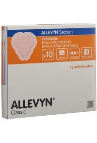 Allevyn Adhesive Sacrum pansement 17x17cm 10 pièces