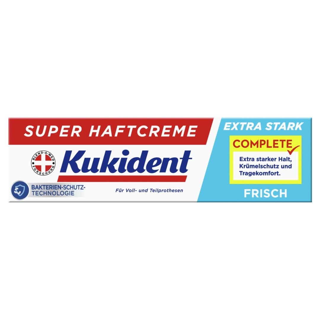 Kukident Crème adhésive extra forte fraîche 47g