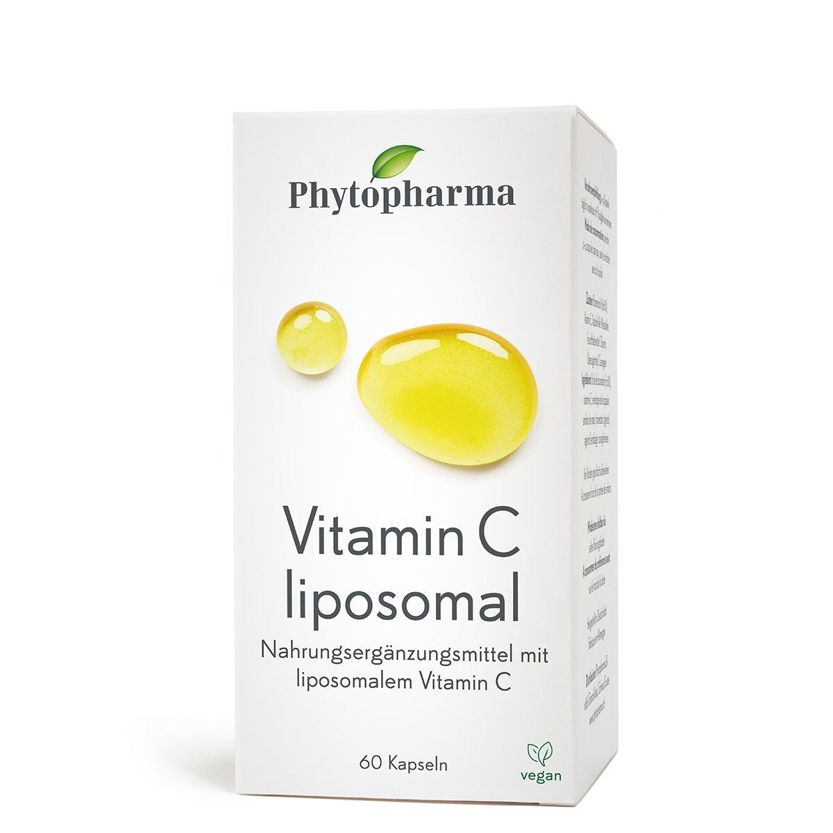 Phytopharma vitamine C gélules liposomes 60 pièces Phytopharma vitamine C gélules liposomes 60 pièces