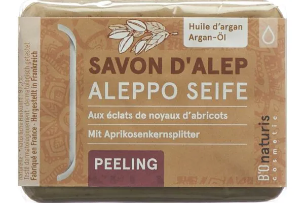Savon BIOnaturis ALEPPO 3 % huile de laurier Peel 100g Savon BIOnaturis ALEPPO 3 % huile de laurier Peel 100g