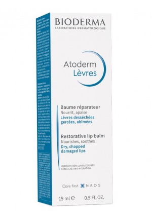 BIODERMA Atoderm lèvres baume réparateur 15ml