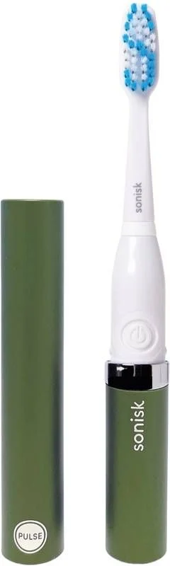 Brosse à dents sonique Sonisk vert olive