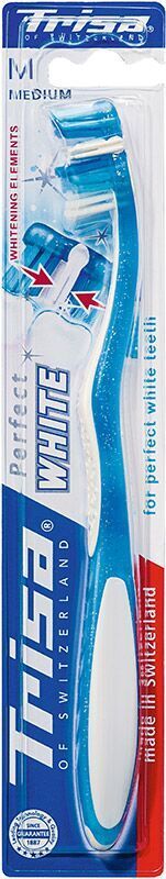 Brosse à dents Trisa PerfectWhite medium Brosse à dents Trisa PerfectWhite medium