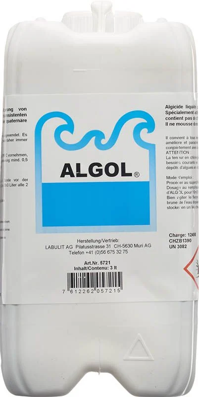 Algol prévention des algues liq 3lt