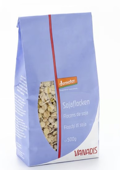 Vanadis Flocons de soja 500g