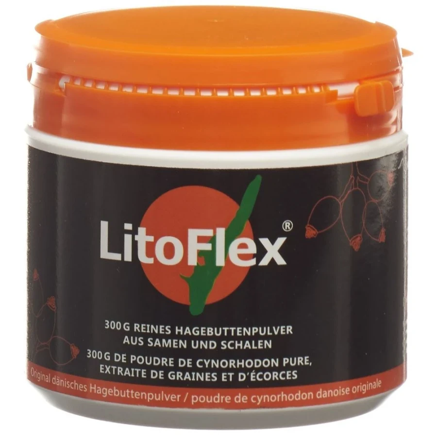 LitoFlex poudre originale danoise de cynorrhodon 300g