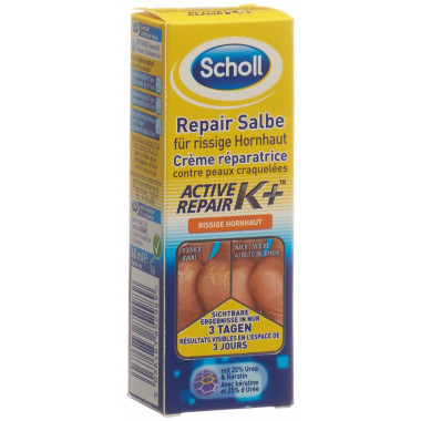 Scholl Pommade réparatrice callosités fissurées 60ml Scholl Pommade réparatrice callosités fissurées 60ml