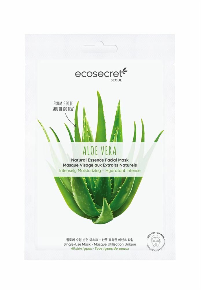 ECOSECRET Masque visage intensif Aloe Vera 20ml