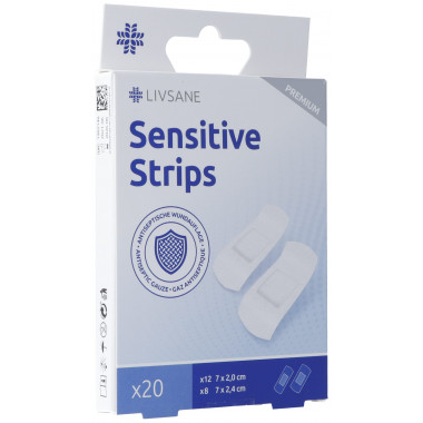 Livsane Premium Sensitive Pansements adhésifs 20 pièces Livsane Premium Sensitive Pansements adhésifs 20 pièces