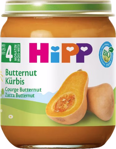 Pot de citrouille bio Hipp 125g