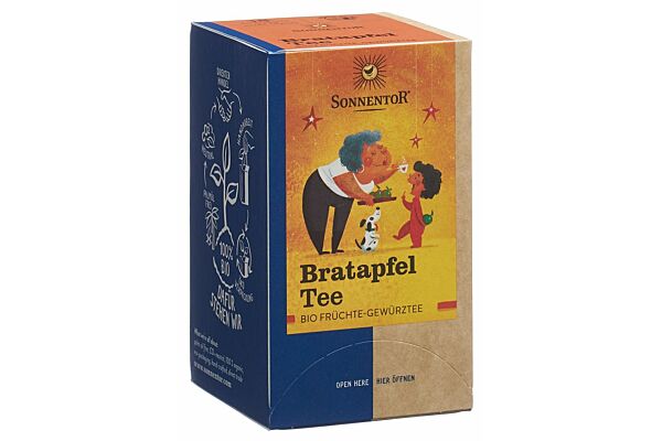 Sonnentor Thé de pommes au four BIO Btl 18 pièces Sonnentor Thé de pommes au four BIO Btl 18 pièces
