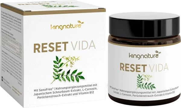 KINGNATURE Reset Vida, gélules, boîte de 60