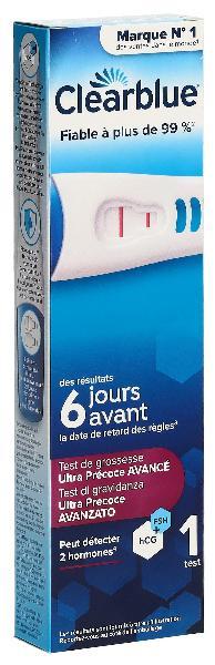 CLEARBLUE Digital Test d'ovulation 10 pièces