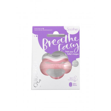 Tétine bébé Curaprox Gr2 rose simple Tétine bébé Curaprox Gr2 rose simple