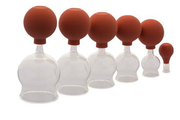 Verre à ventouse Keller ø2.5cm avec balle Verre à ventouse Keller ø2.5cm avec balle