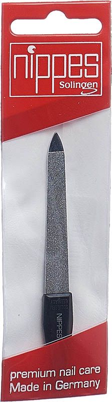 Lime à ongles saphir Nippes 8cm grossière et fine Lime à ongles saphir Nippes 8cm grossière et fine