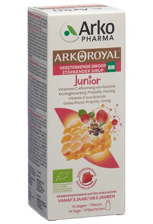 Arkoroyal® sirop fortifiant junior bio bouteille 140ml Arkoroyal® sirop fortifiant junior bio bouteille 140ml