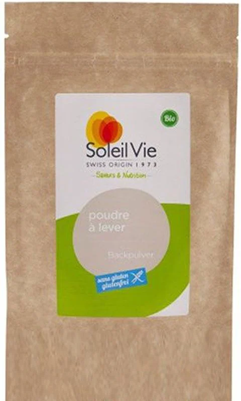 Soleil Vie Poudre à lever bio sans gluten 250g Soleil Vie Poudre à lever bio sans gluten 250g