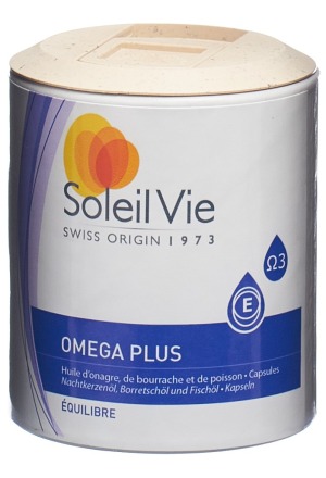 Soleil Vie Omega plus gélules 686 mg 120 pièces Soleil Vie Omega plus gélules 686 mg 120 pièces