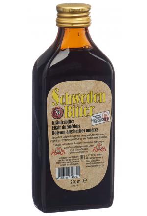 Maria Treben Naturprodukte Schwedenbitter Original d'après Maria Treben Fl 200ml