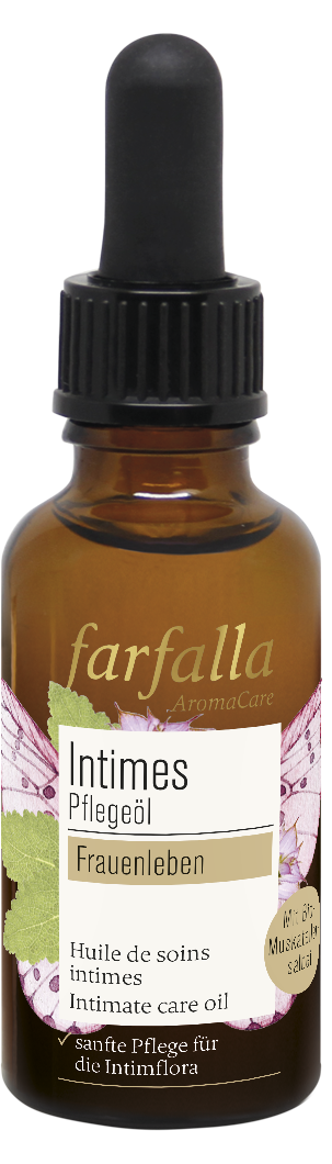 farfalla Huile de soin intime femme Muscat 30ml farfalla Huile de soin intime femme Muscat 30ml