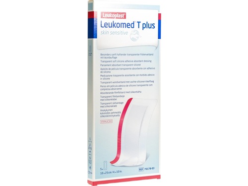 Leukomed T plus skin sensitive 10x25cm 5 pièces Leukomed T plus skin sensitive 10x25cm 5 pièces