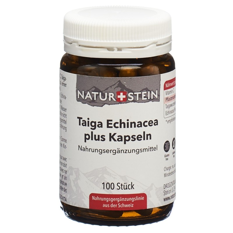 Pierre naturelle Taiga Echinacea plus gélules 100 pièces Pierre naturelle Taiga Echinacea plus gélules 100 pièces