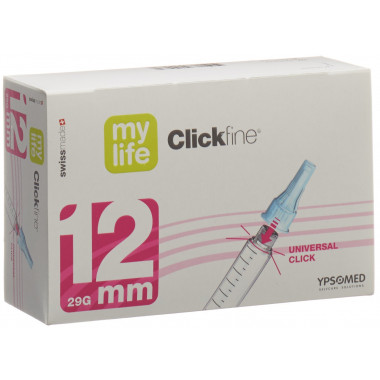 mylife Aiguilles pour stylo Clickfine 12mm 29G 100 pièces
